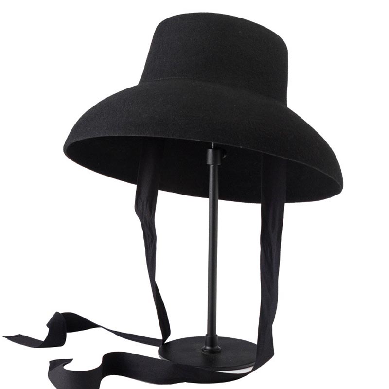 Retro Style Pure Wool Hat Wide - Fedora Hat Wool incelemesi ve fiyatı