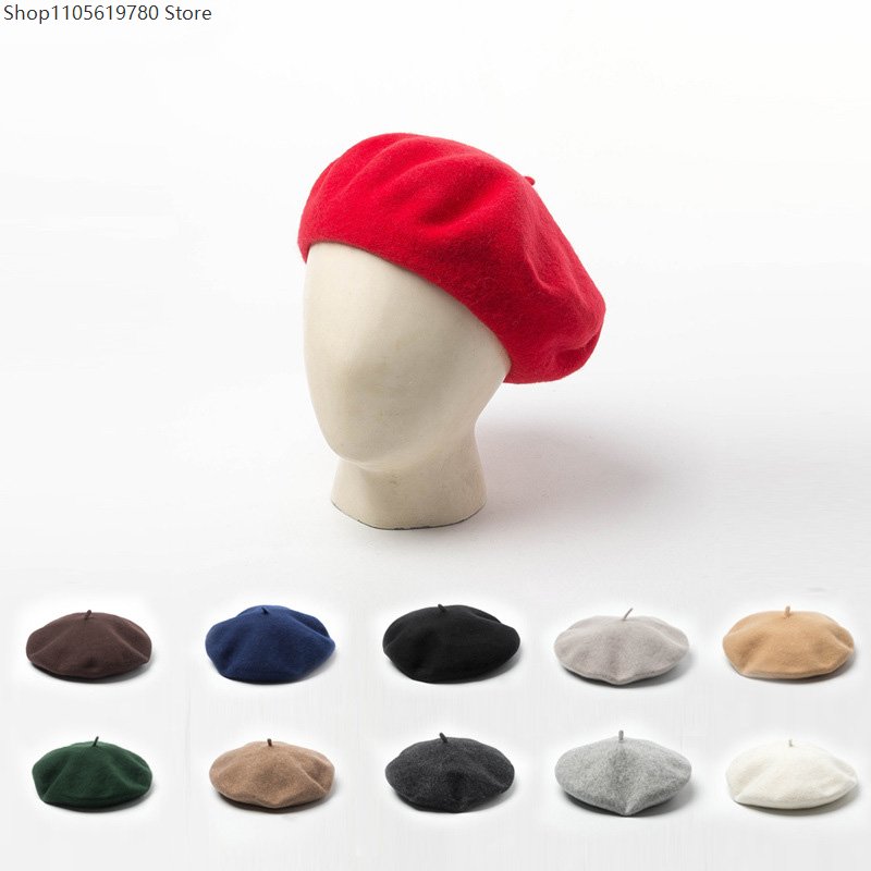 Men Women Military Army Soldie - Beret French Wool incelemesi ve fiyatı