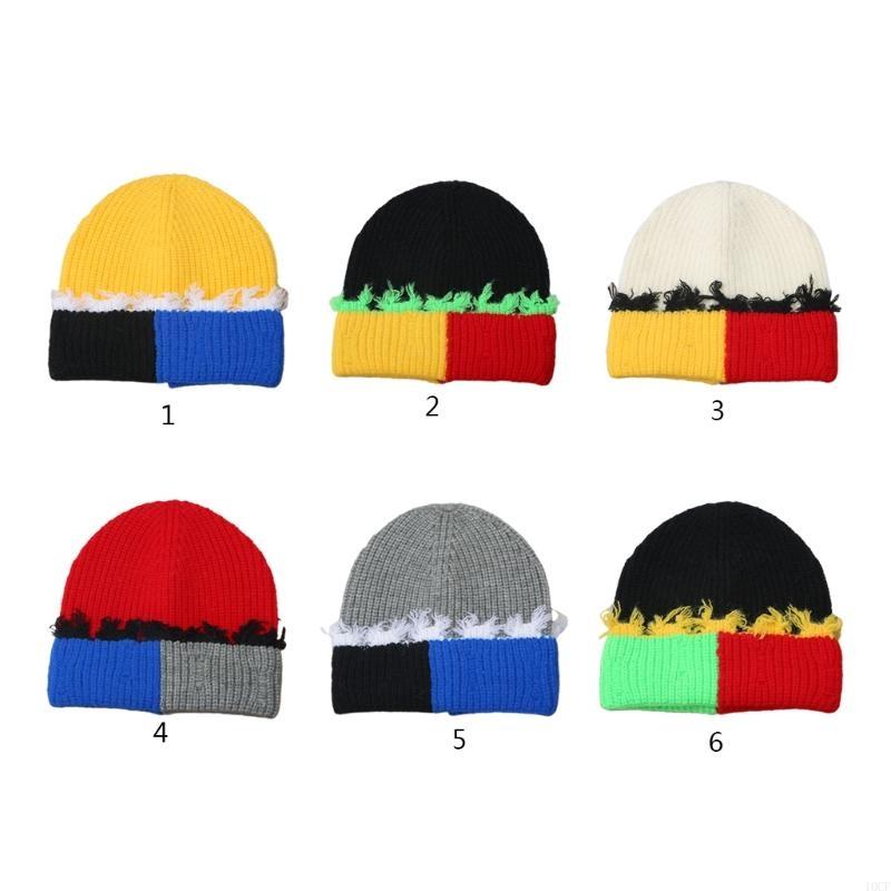 Korean Version Color Matching  - Beanie Cuffed Knit incelemesi ve fiyatı