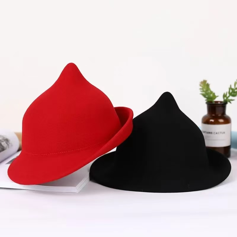 2025  100% Wool Modern Witch H - Fedora Hat Wool incelemesi ve fiyatı