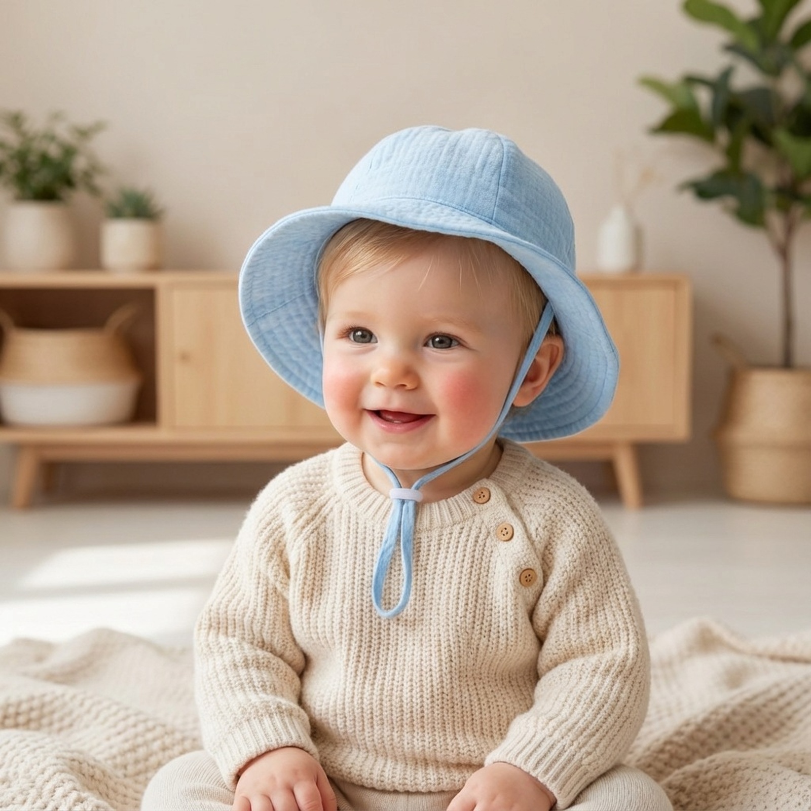 Kids' Baby Solid Color Soft Fo - Visor Sun Hat incelemesi ve fiyatı