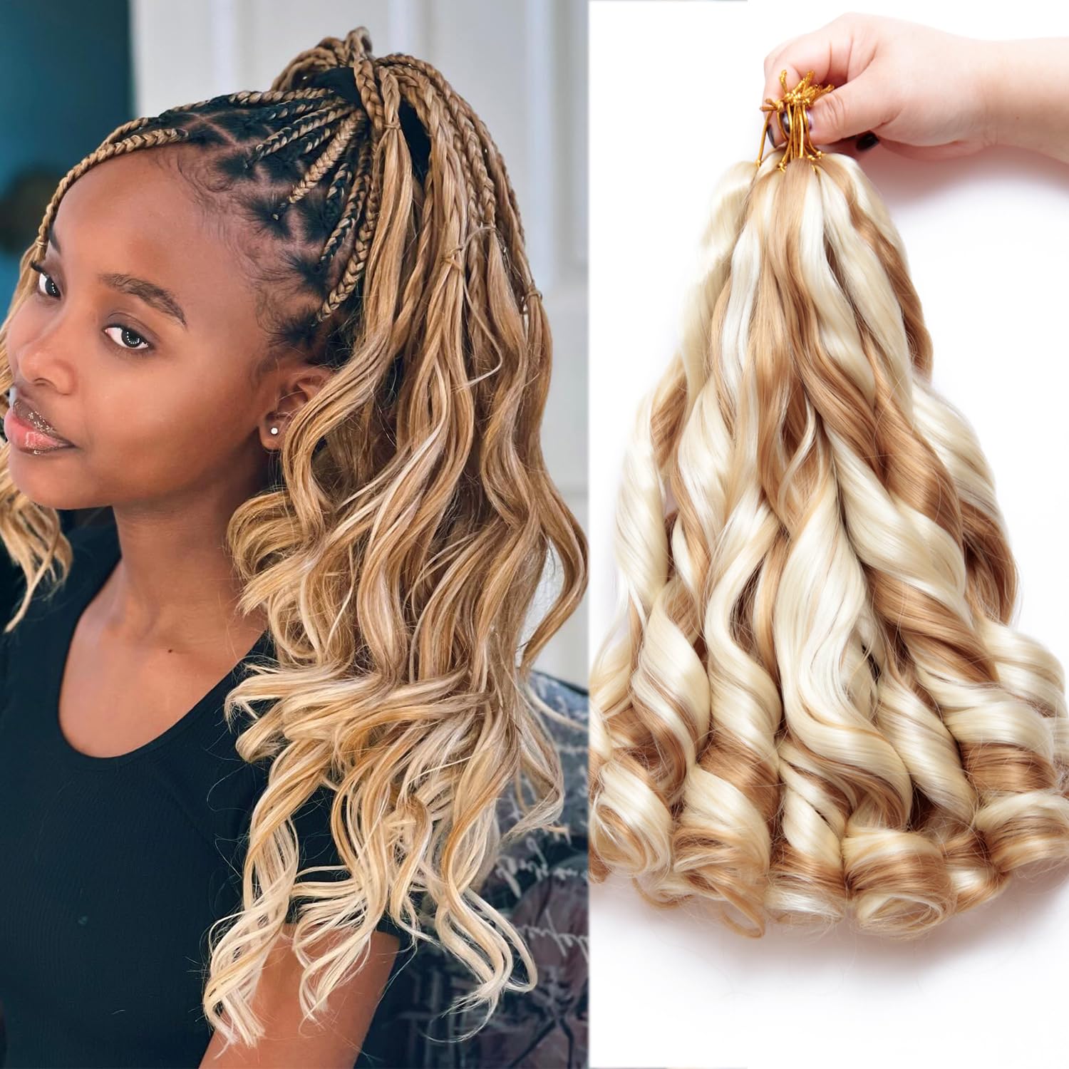 French Curly Braiding Hair 8 P - Beret French Wool incelemesi ve fiyatı
