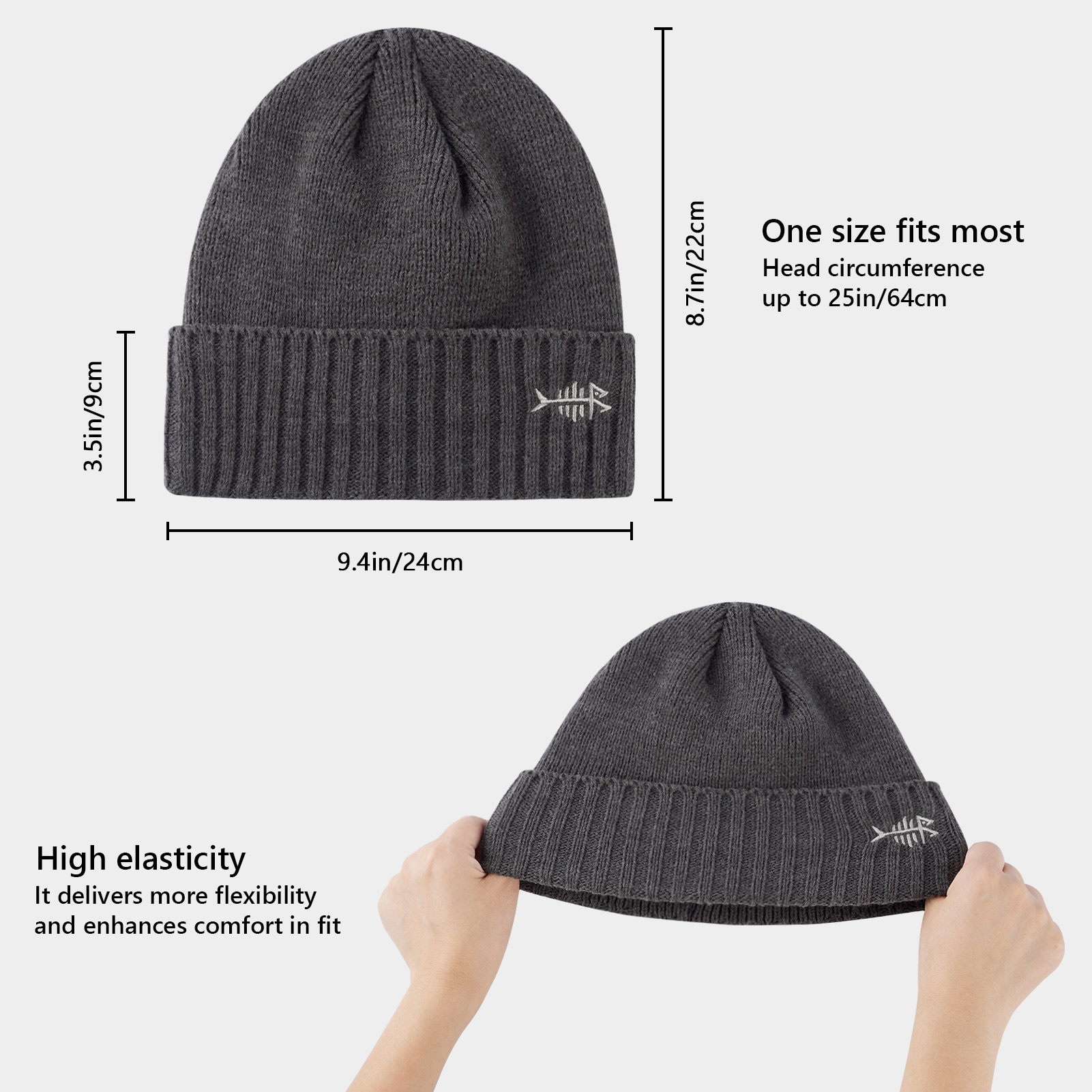 BASSDASH Winter Beanie Hats wi - Beanie Cuffed Knit incelemesi ve fiyatı