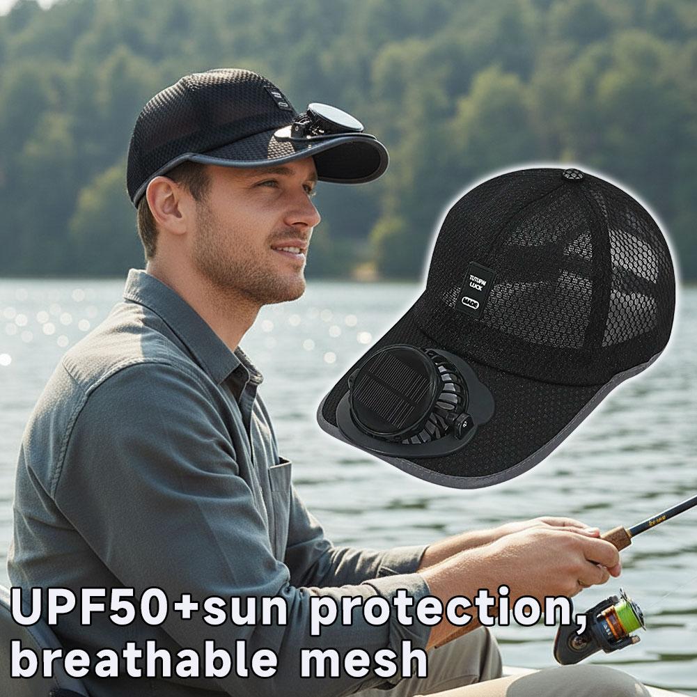 Mesh Baseball Hat With Solar P - Golf Cap Dad incelemesi ve fiyatı