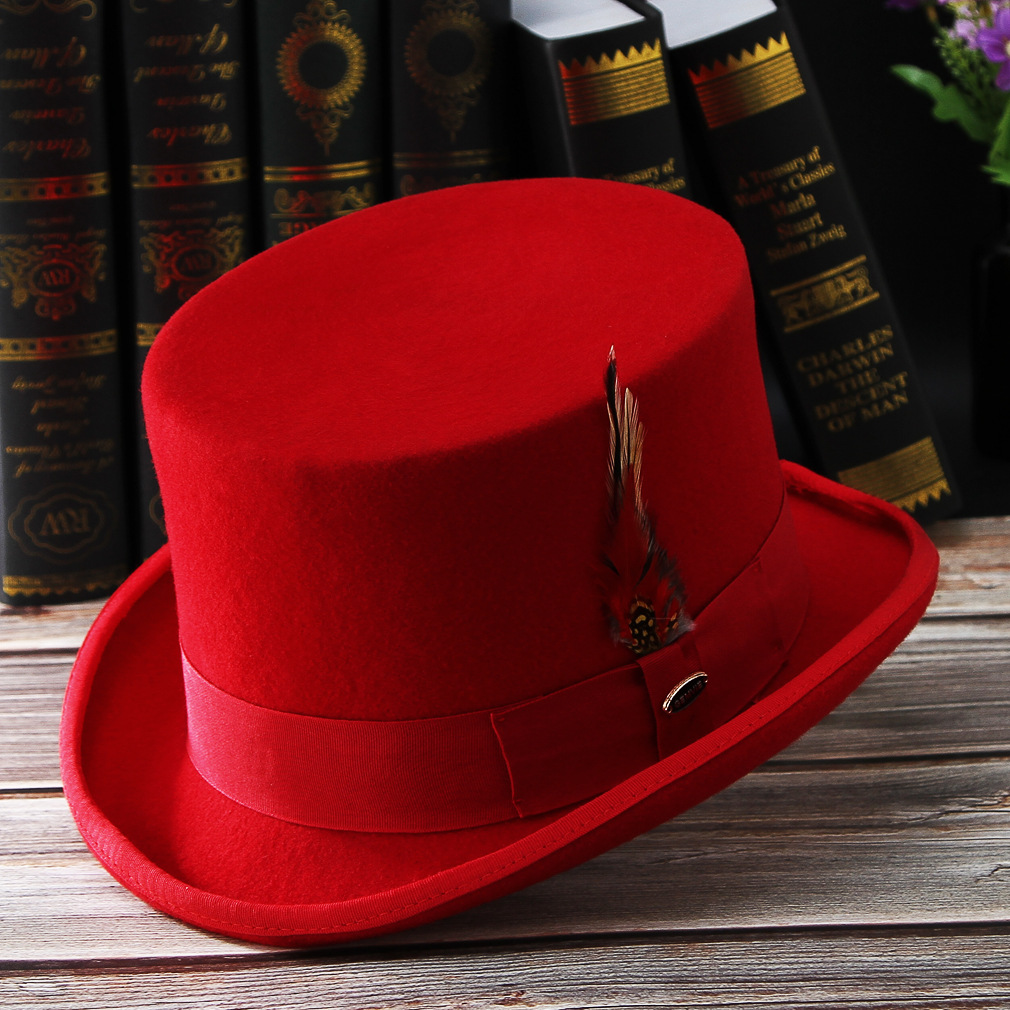 New Men Hat 100% Wool Fedora H - Fedora Hat Wool incelemesi ve fiyatı