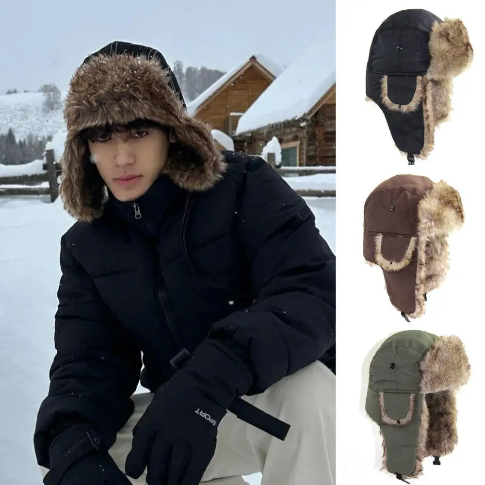 1PC Winter Trapper Aviator Tro - Trapper Hat Ear Flap incelemesi ve fiyatı
