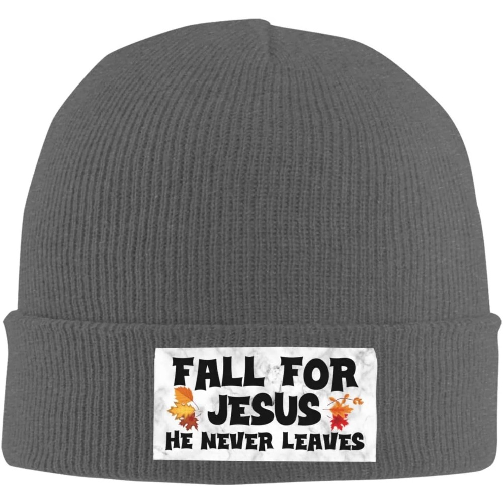 Fall For Jesus He Never Leaves - Beanie Cuffed Knit incelemesi ve fiyatı