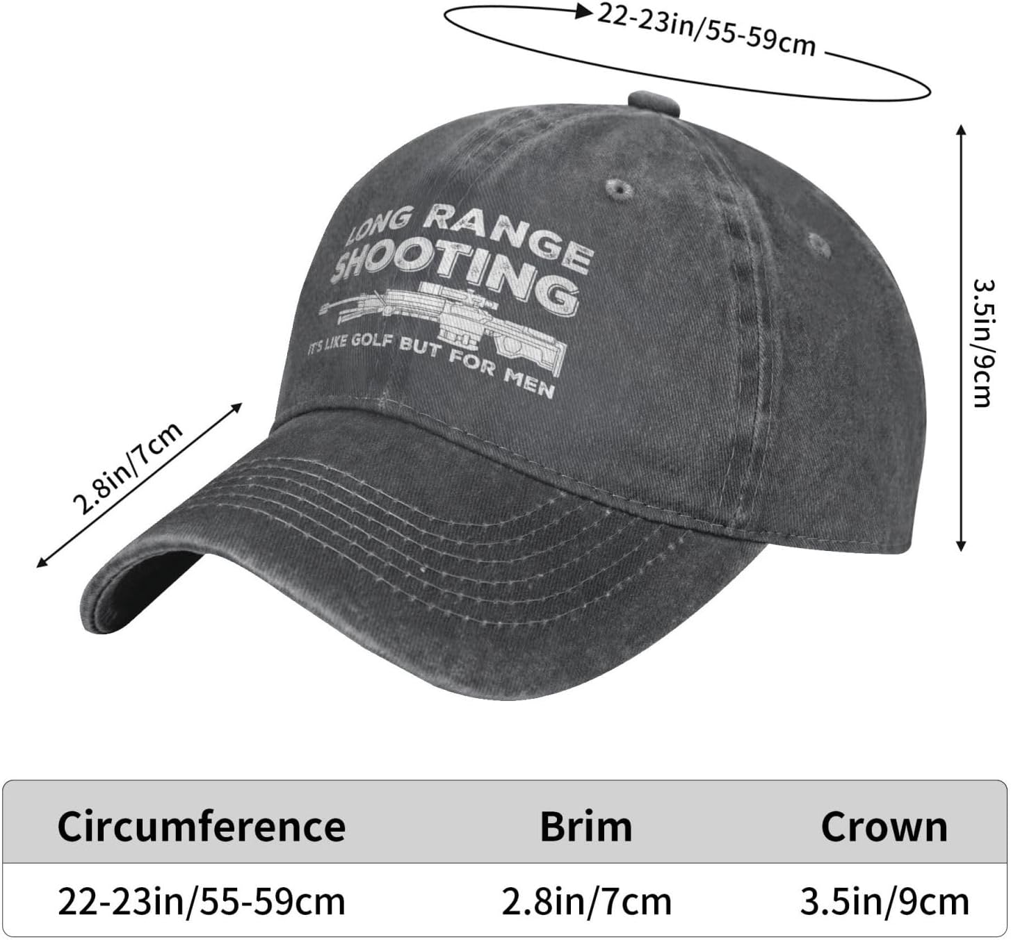 Funny Hat Long Ranges Shooting - Golf Cap Dad incelemesi ve fiyatı