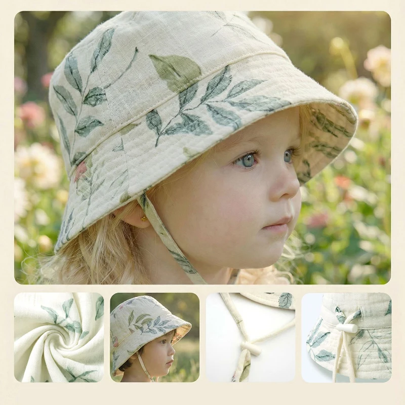 Muslin Baby Summer Hat Adjusta - Bucket Hat Cotton incelemesi ve fiyatı
