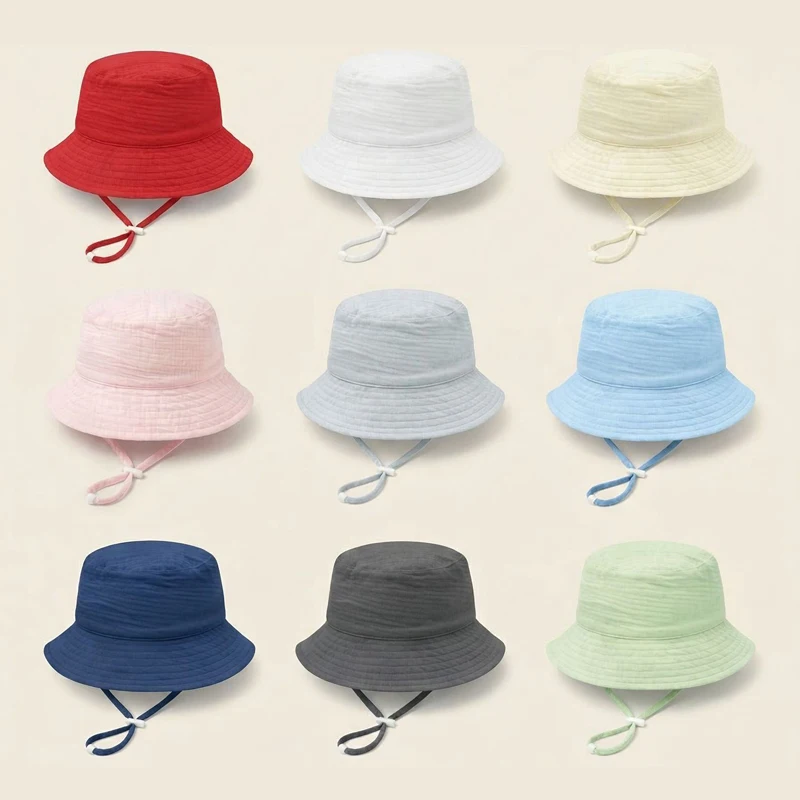 Muslin Baby Summer Hat Adjusta - Bucket Hat Cotton incelemesi ve fiyatı