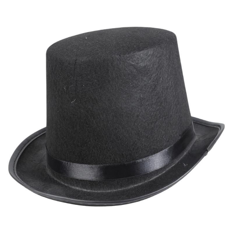 Retro Top Hat Magician Costume - Fedora Hat Wool incelemesi ve fiyatı
