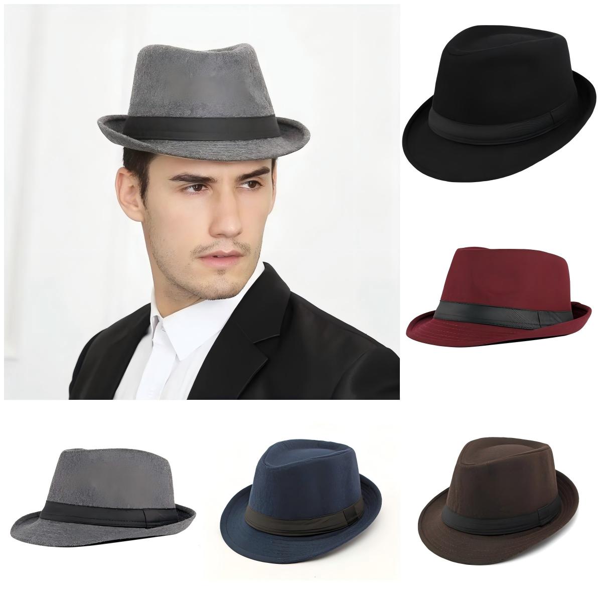 Hat for Men New Autumn Winter  - Fedora Hat Wool incelemesi ve fiyatı
