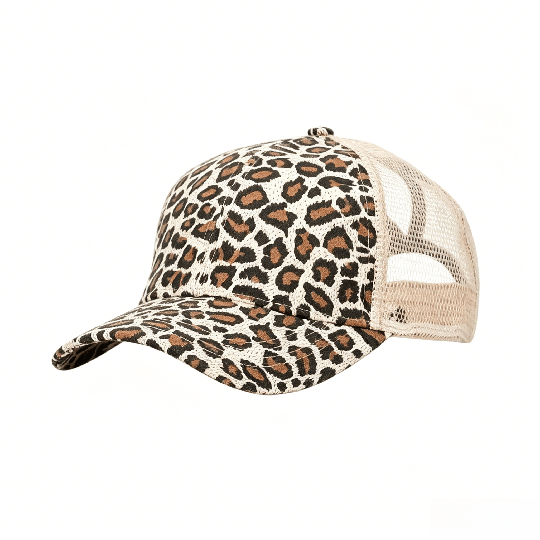 Leopard Adjustable Ponytail Ba - Golf Cap Dad incelemesi ve fiyatı