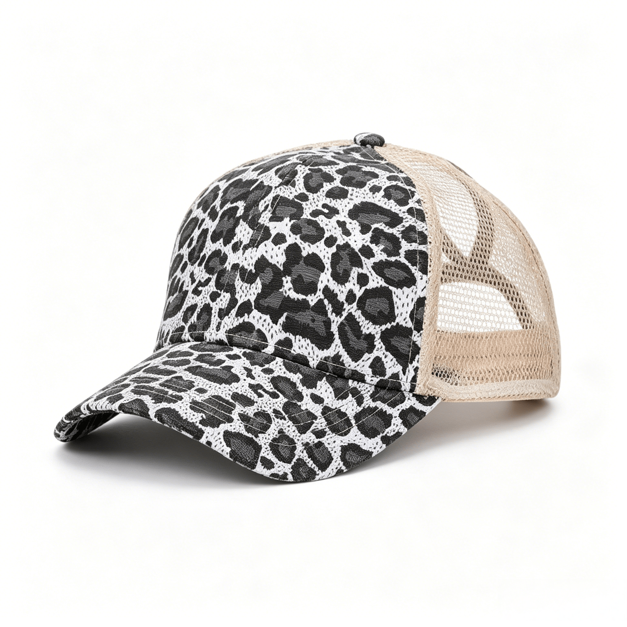 Leopard Adjustable Ponytail Ba - Golf Cap Dad incelemesi ve fiyatı