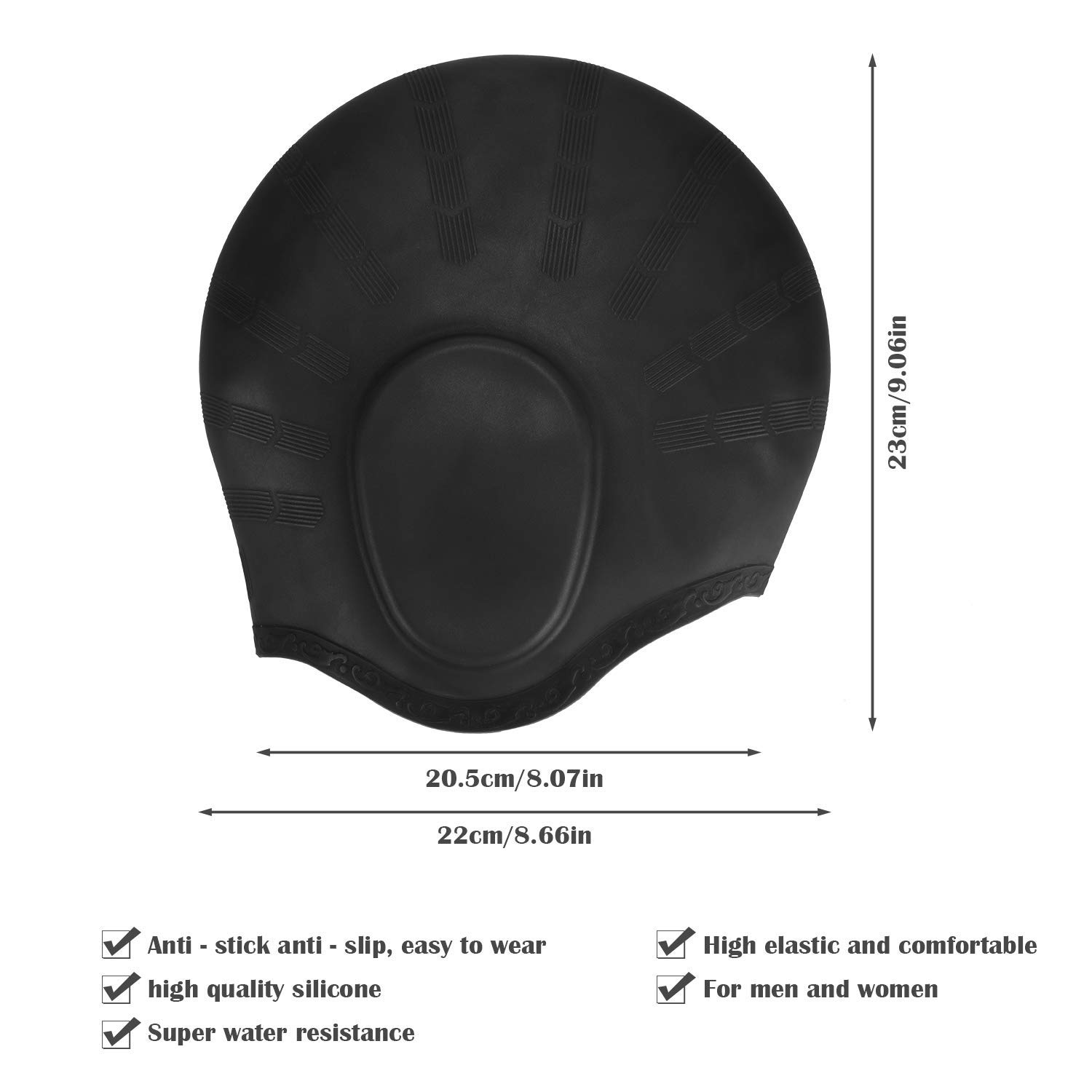 Adults High Elastic Swimming C - Swim Hat Silicone incelemesi ve fiyatı