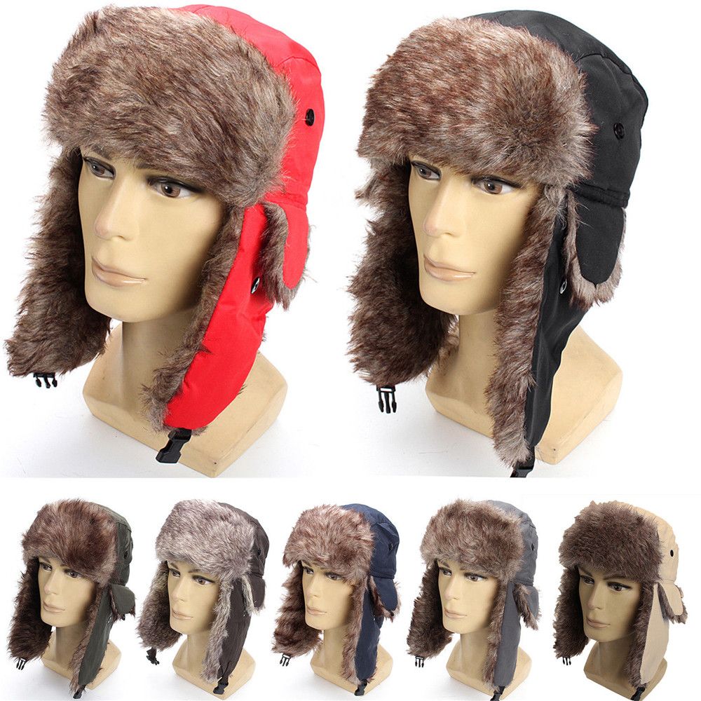 Warm Winter Fur Earflap Ski Ha - Trapper Hat Ear Flap incelemesi ve fiyatı