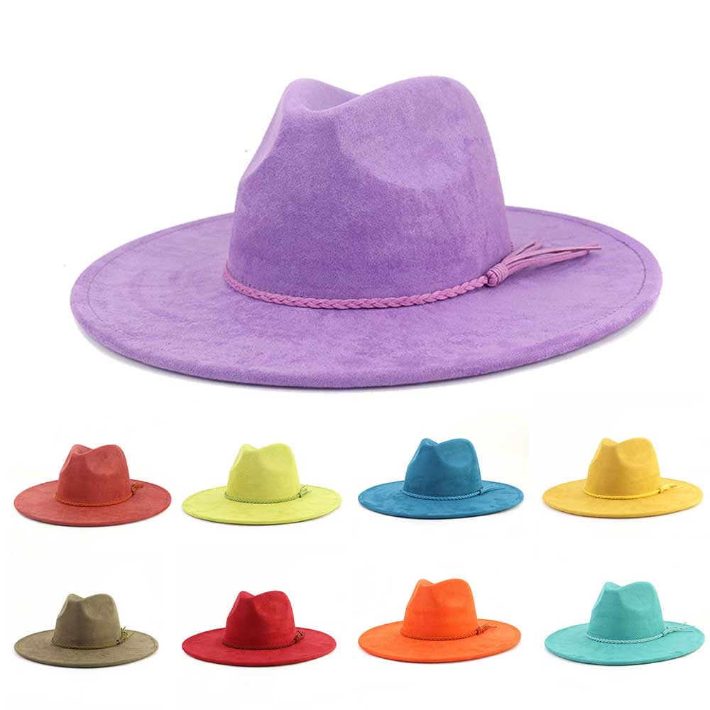 Vegan Suede Hat Teardrop shape - Fedora Hat Wool incelemesi ve fiyatı