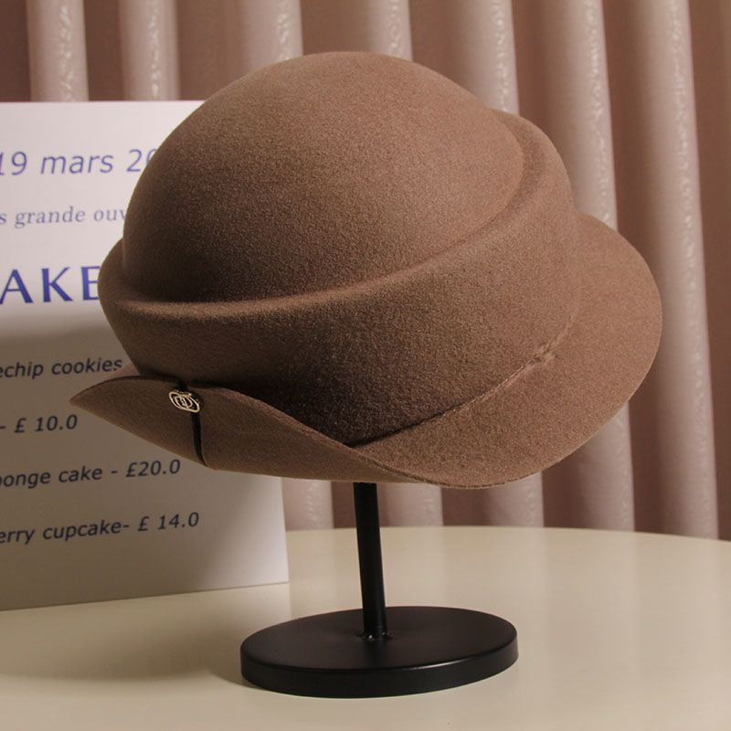 Wool Felt Sun Hats Round Top K - Fedora Hat Wool incelemesi ve fiyatı