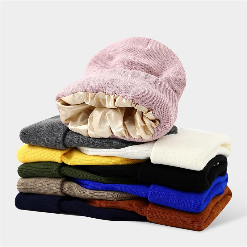 Unisex Satin Lined Anti Static - Beanie Cuffed Knit incelemesi ve fiyatı
