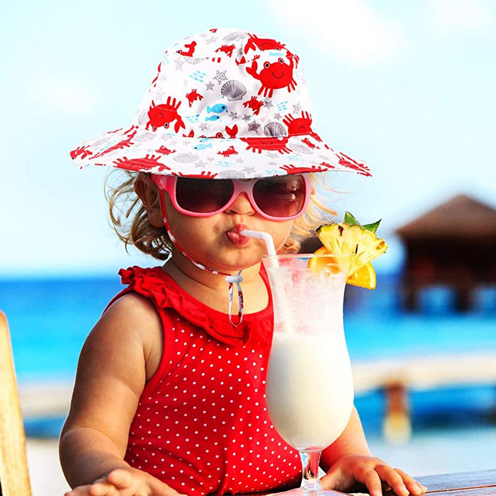 Summer Boys Girls Neck Ear Cov - Sun Hat Wide Brim incelemesi ve fiyatı