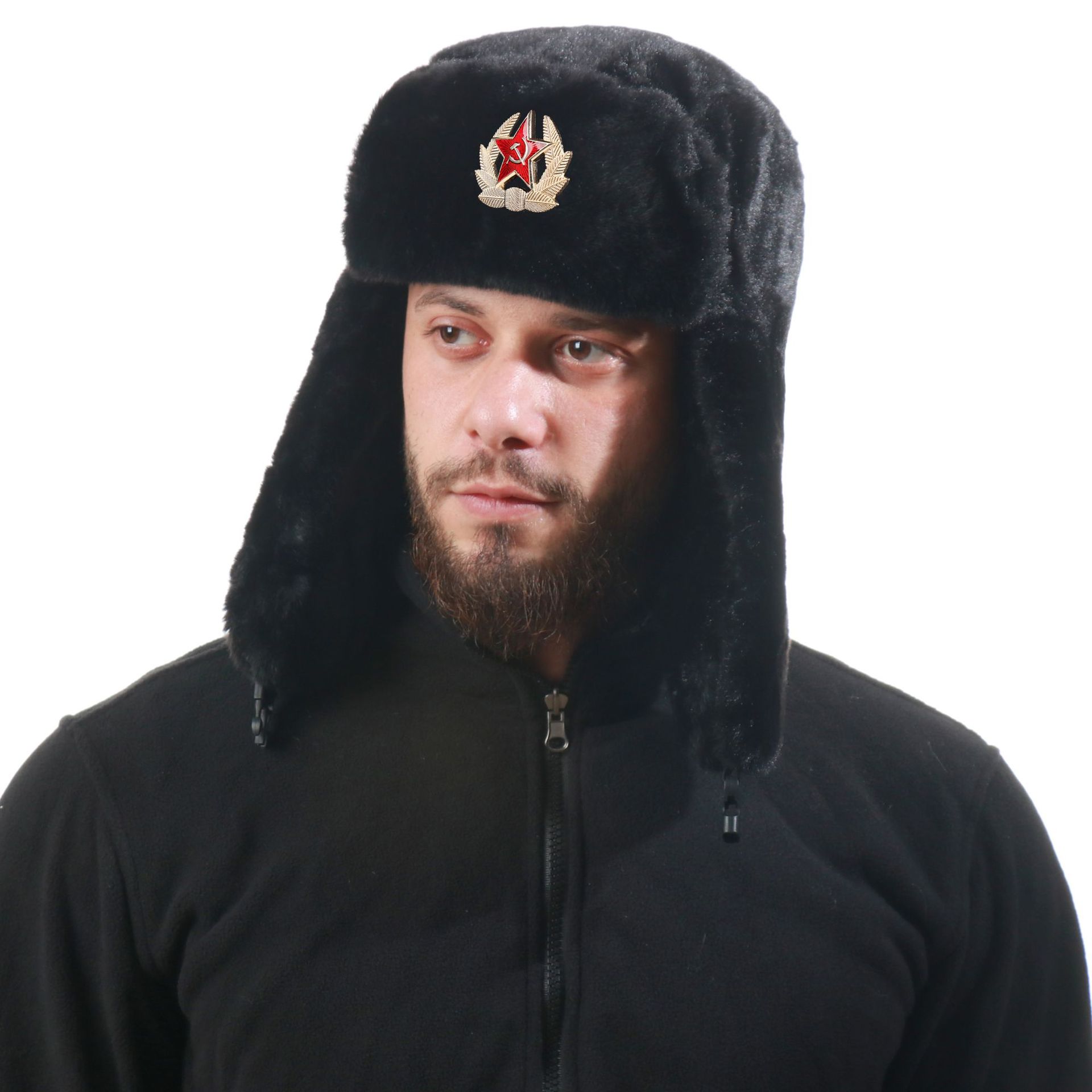 SupSindy Soviet Badge Ushanka  - Trapper Hat Ear Flap incelemesi ve fiyatı