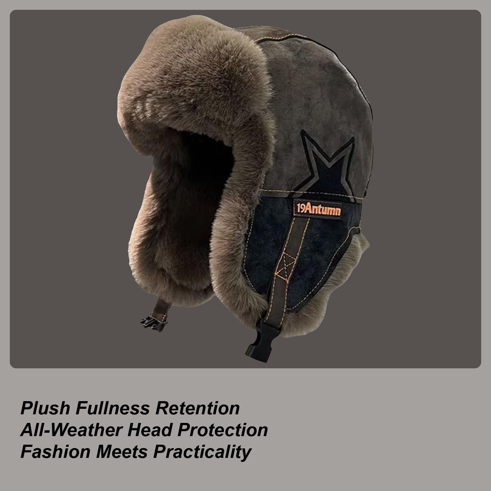Winter Trapper Hat Warm Waterp - Trapper Hat Ear Flap incelemesi ve fiyatı