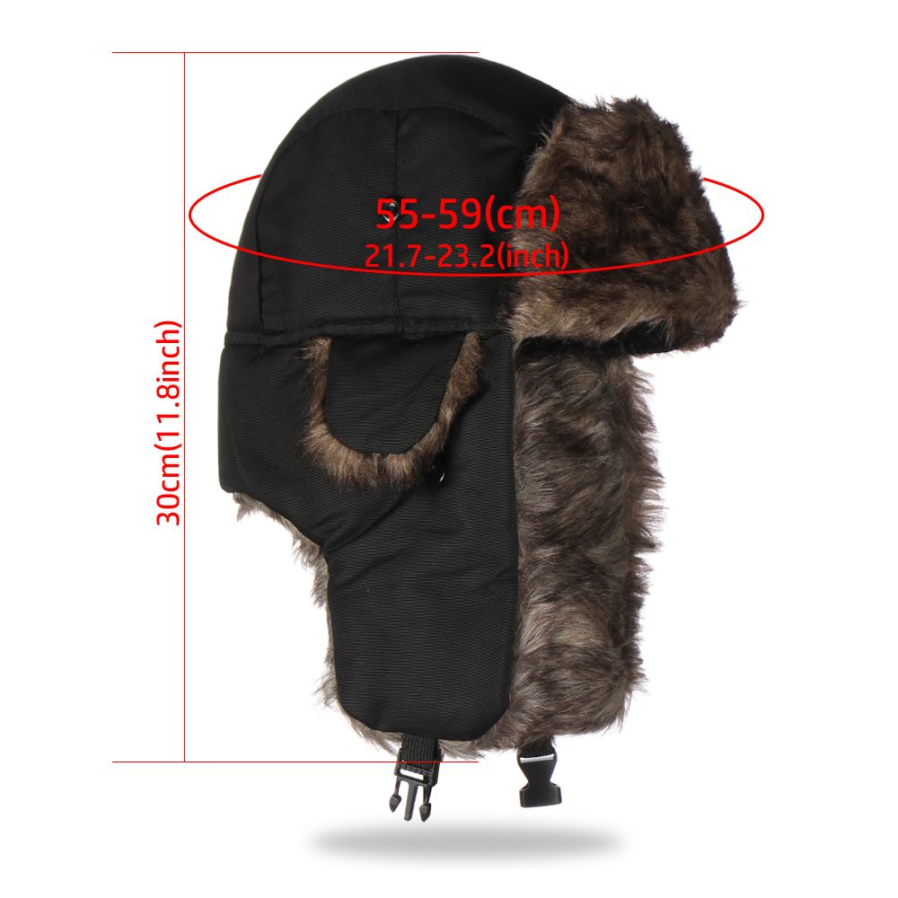 Warm Earflap Trapper Ski Hat W - Trapper Hat Ear Flap incelemesi ve fiyatı