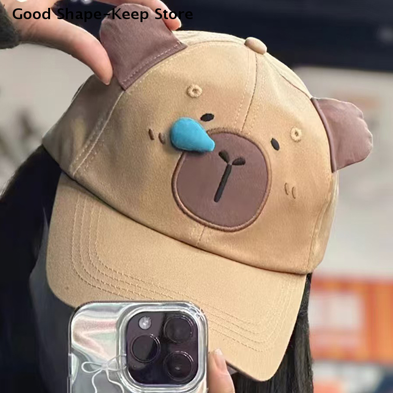 Capybara Embroidery Couple Bas - Golf Cap Dad incelemesi ve fiyatı