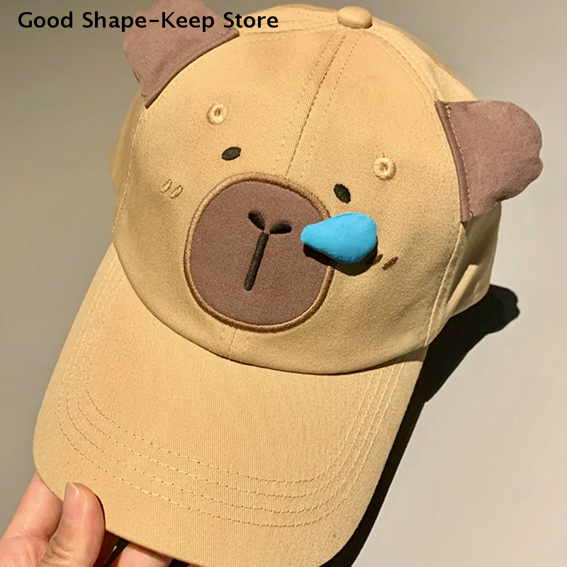 Capybara Embroidery Couple Bas - Golf Cap Dad incelemesi ve fiyatı
