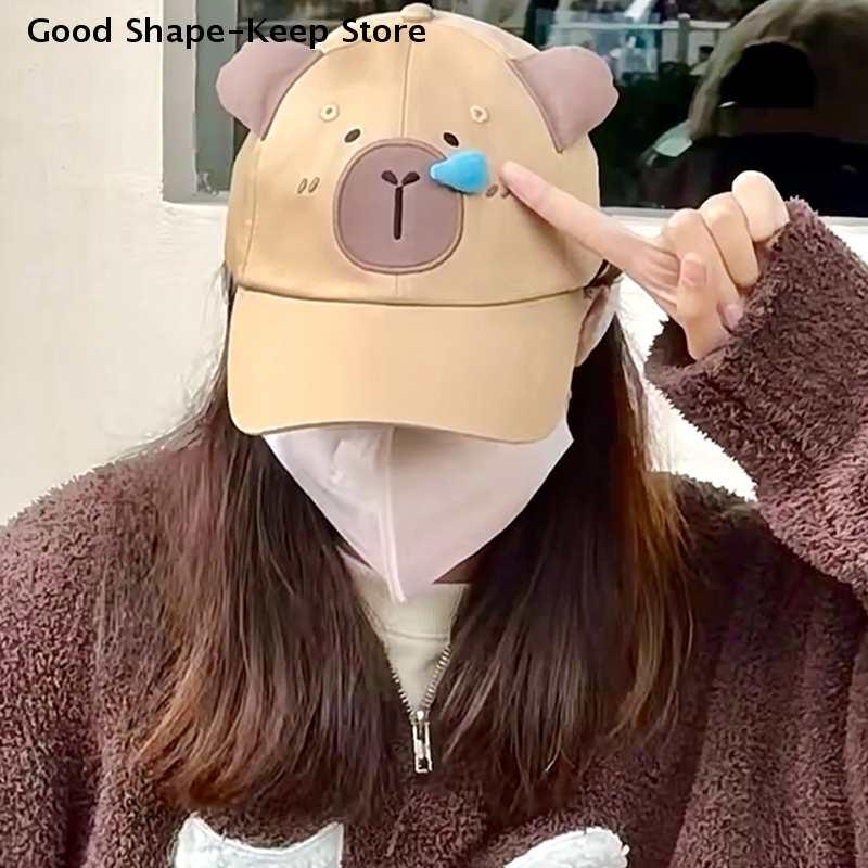 Capybara Embroidery Couple Bas - Golf Cap Dad incelemesi ve fiyatı