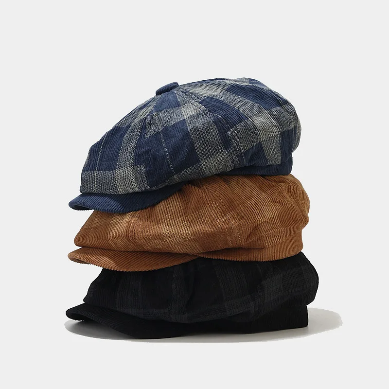 Corduroy Men Women Youth Boy G - Newsboy Cap Ivy incelemesi ve fiyatı
