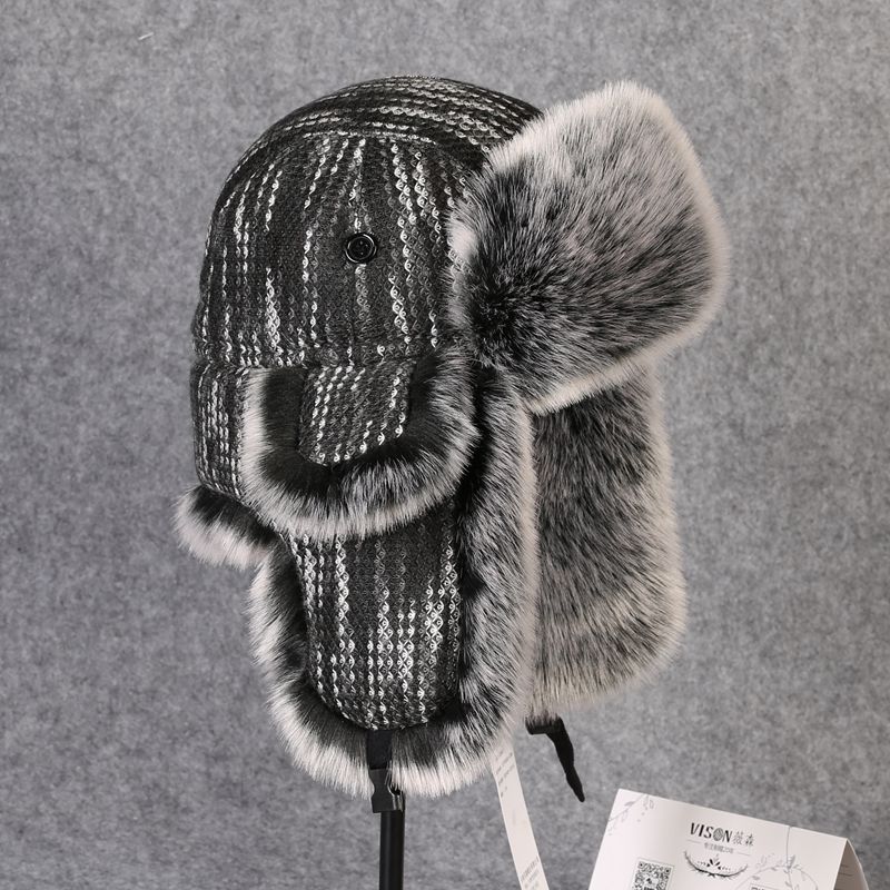 B-8433 Man Bomber Hat Rex Rabb - Trapper Hat Ear Flap incelemesi ve fiyatı