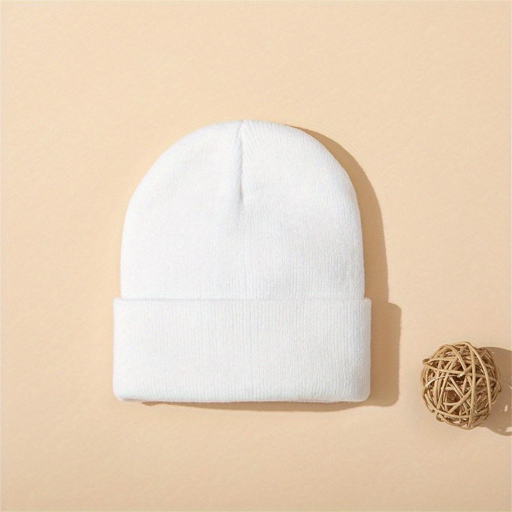 4pcs Baby Hat Knit Cuffed Bean - Beanie Cuffed Knit incelemesi ve fiyatı