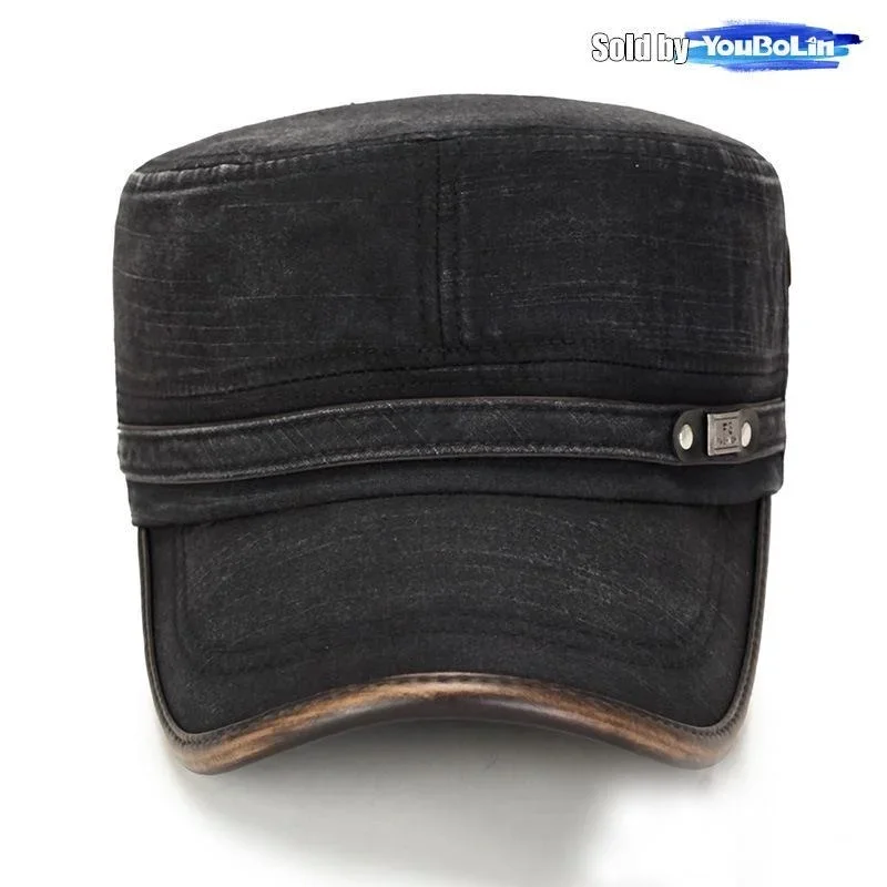 Leather Brim Washed Distressed - Dad Hat Cotton incelemesi ve fiyatı