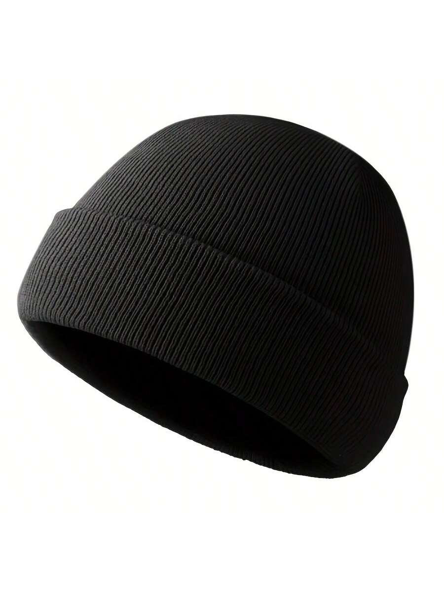 Soft Warm Knit Beanie Hat For  - Beanie Cuffed Knit incelemesi ve fiyatı