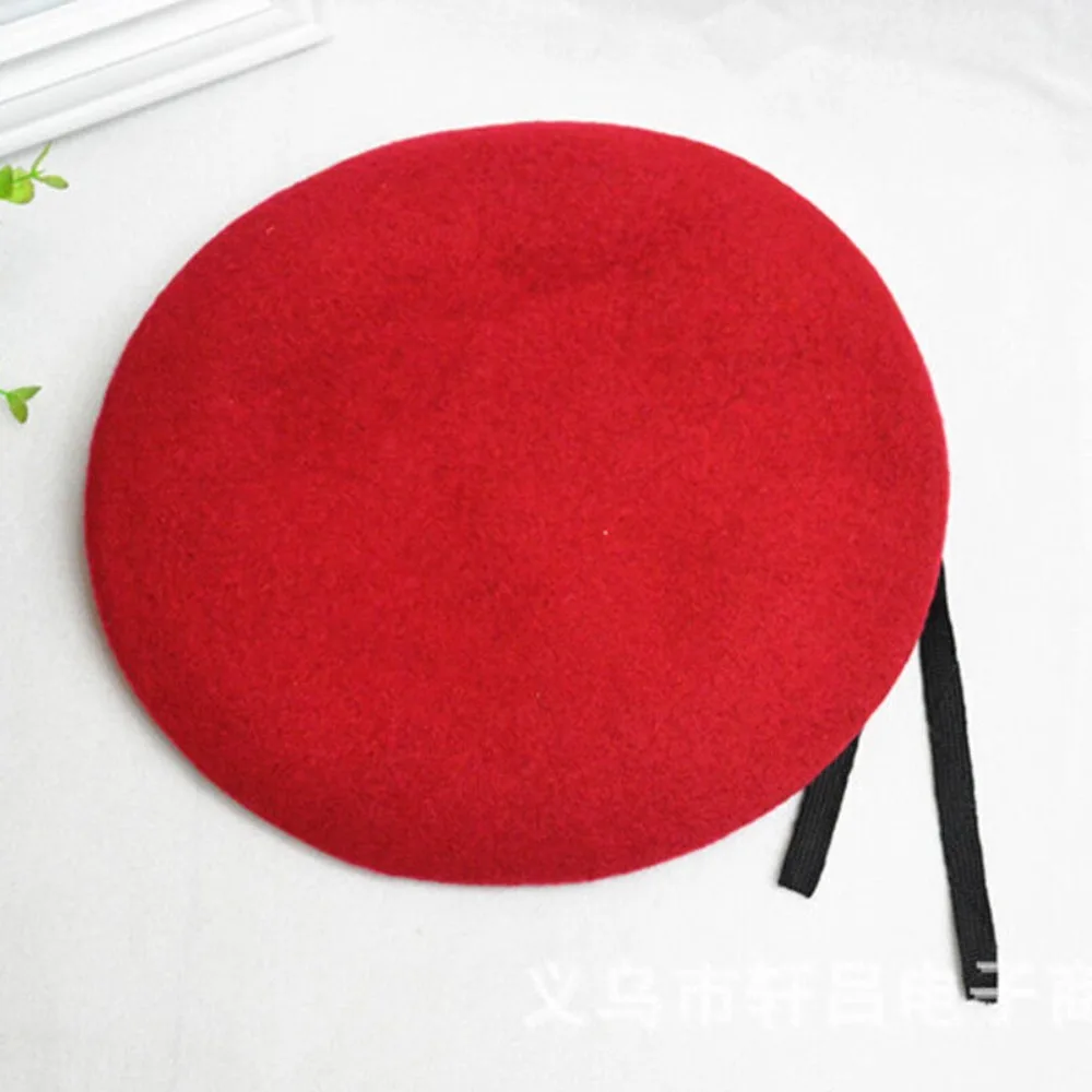 New Unisex Uniform Cap Men Wom - Beret French Wool incelemesi ve fiyatı